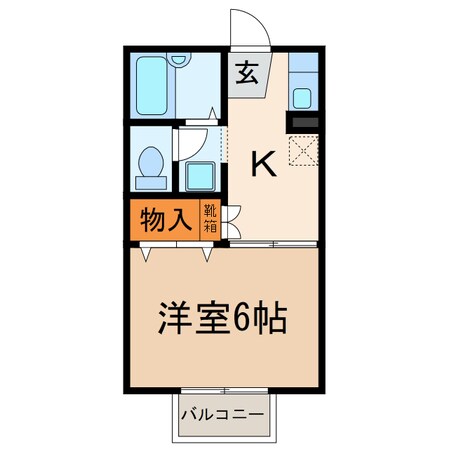 ファミール堀部Ⅴの物件間取画像